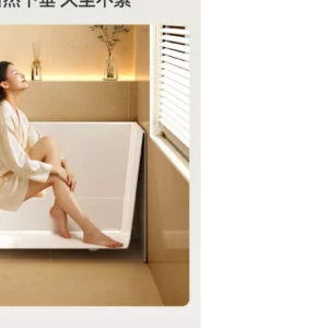Chế độ nằm ngâm sâu mực nước 650mm ngập qua vai thư giãn Onsen bồn tắm SSWW