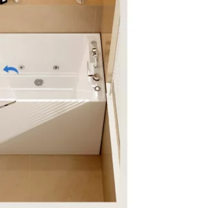 Chế độ ngồi ngâm chân thả tự nhiên không mỏi lưng bồn tắm mini SSWW SKAK6550