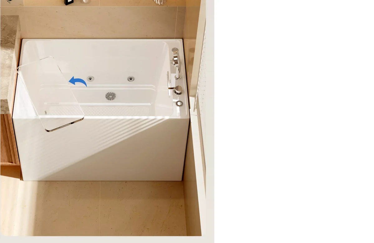 Chế độ ngồi ngâm chân thả tự nhiên không mỏi lưng bồn tắm mini SSWW SKAK6550
