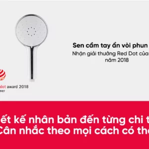 Tay sen cầm tay diiib đa chức năng tích hợp súng xịt tăng áp đạt giải Red Dot 2018