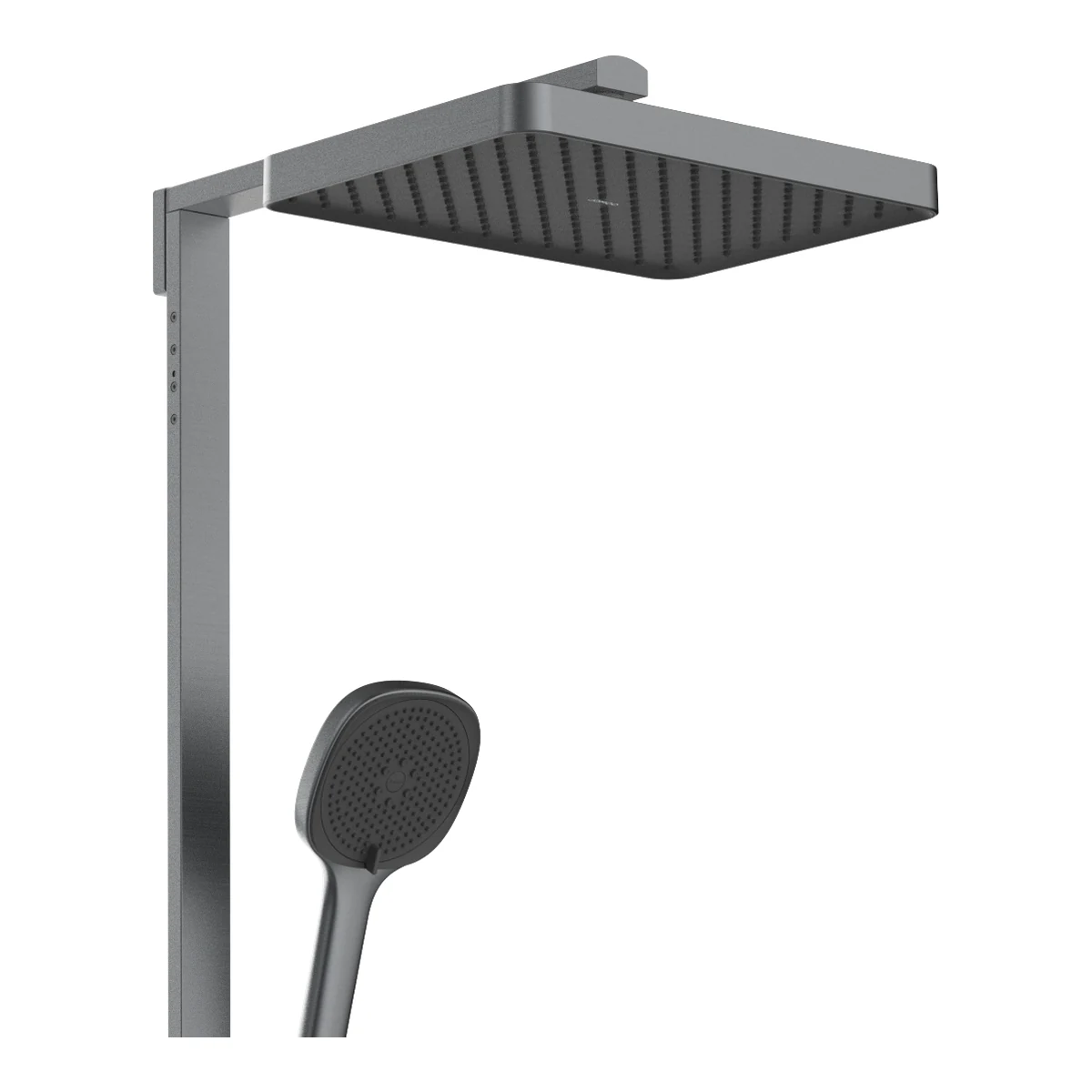 Bát sen đỉnh chữ nhật bo cong 330mm tăng áp silicon sen cây JOMOO 26213-A08