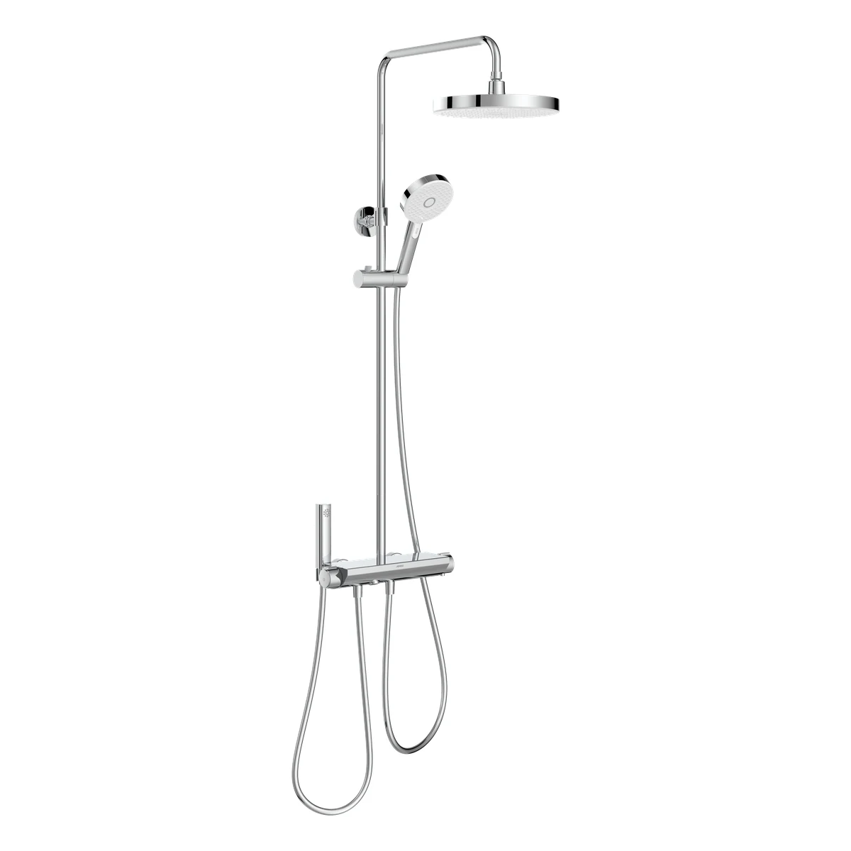 Sen cây ổn định nhiệt Jomoo 26184-768 có bát sen tự tẩy cặn và 4 chức năng