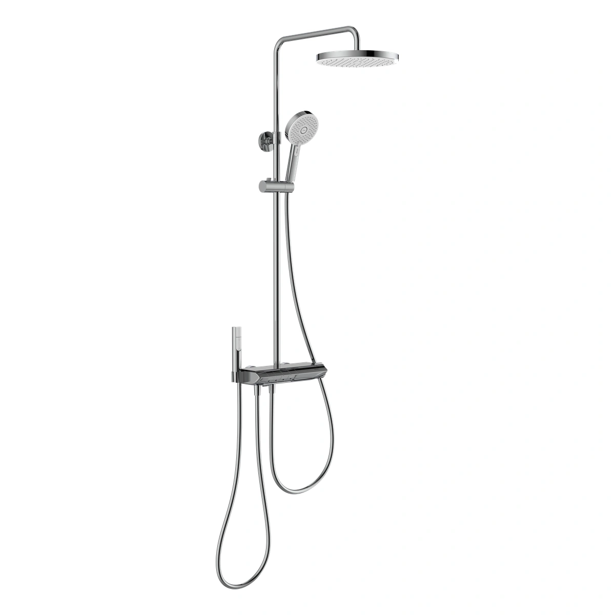Cây sen tắm ổn định nhiệt phím đàn piano tự tẩy cặn JOMOO 26189-810/1B-1 mạ chrome