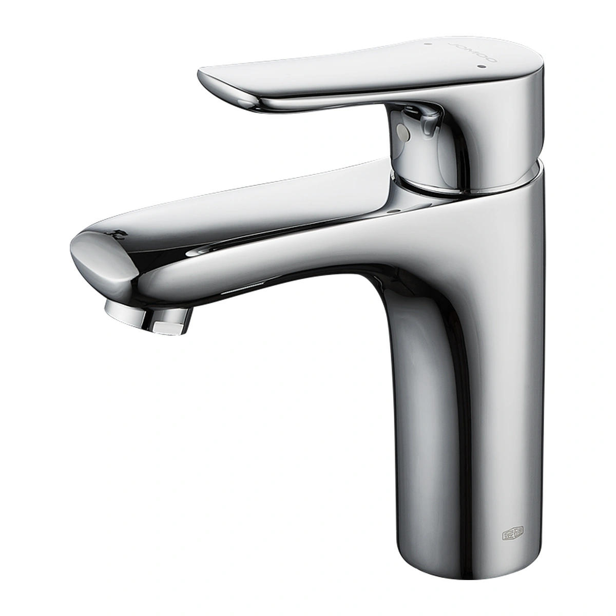 Vòi lavabo thân thấp nóng lạnh JOMOO 32150-556/1B-Z đồng silicon mạ chrome